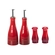 Conjunto de Galheteiro com Saleiro e Pimenteiro Vermelho Le Creuset