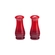 Conjunto de Galheteiro com Saleiro e Pimenteiro Vermelho Le Creuset