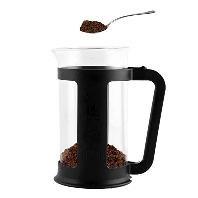 Cafeteira French Press Smart 350 ml Preto Bialetti