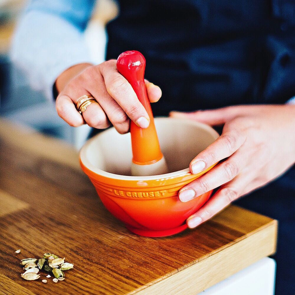 Pilão com Macerador 300 ml Laranja Le Creuset