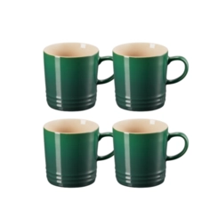 Jogo 4 Canecas de Chá de Cerâmica 350 ml Artichaut Le Creuset