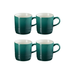 Jogo 4 Canecas Cappuccino de Cerâmica 200 ml Artichaut Le Creuset