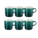 Jogo 6 Canecas Cappuccino de Cerâmica 200 ml Artichaut Le Creuset