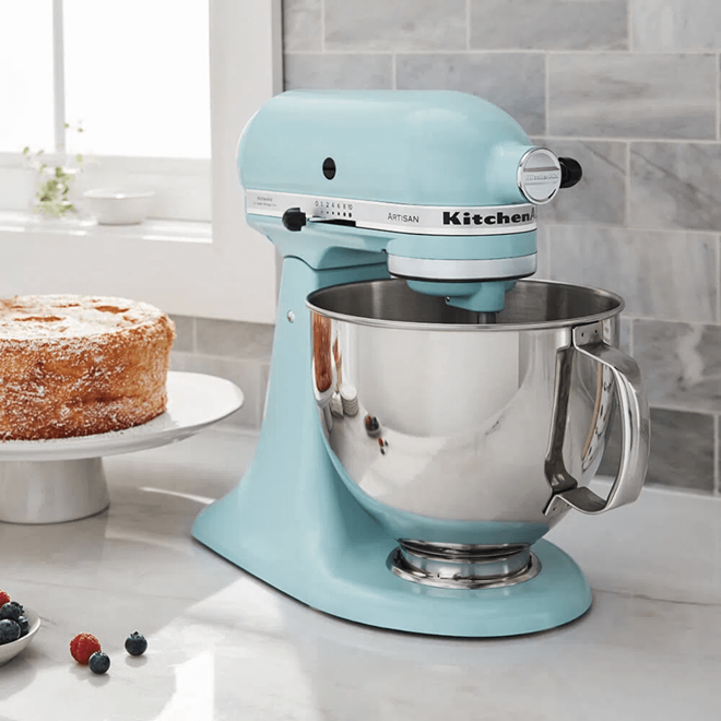 Batedeira Stand Mixer Artisan 110v Mineral Water KitchenAid