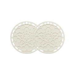 Kit de 2 Suportes de Silicone Meringue Le Creuset