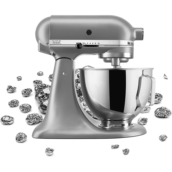 Batedeira Stand Mixer Artisan 110v Silver KitchenAid Loja