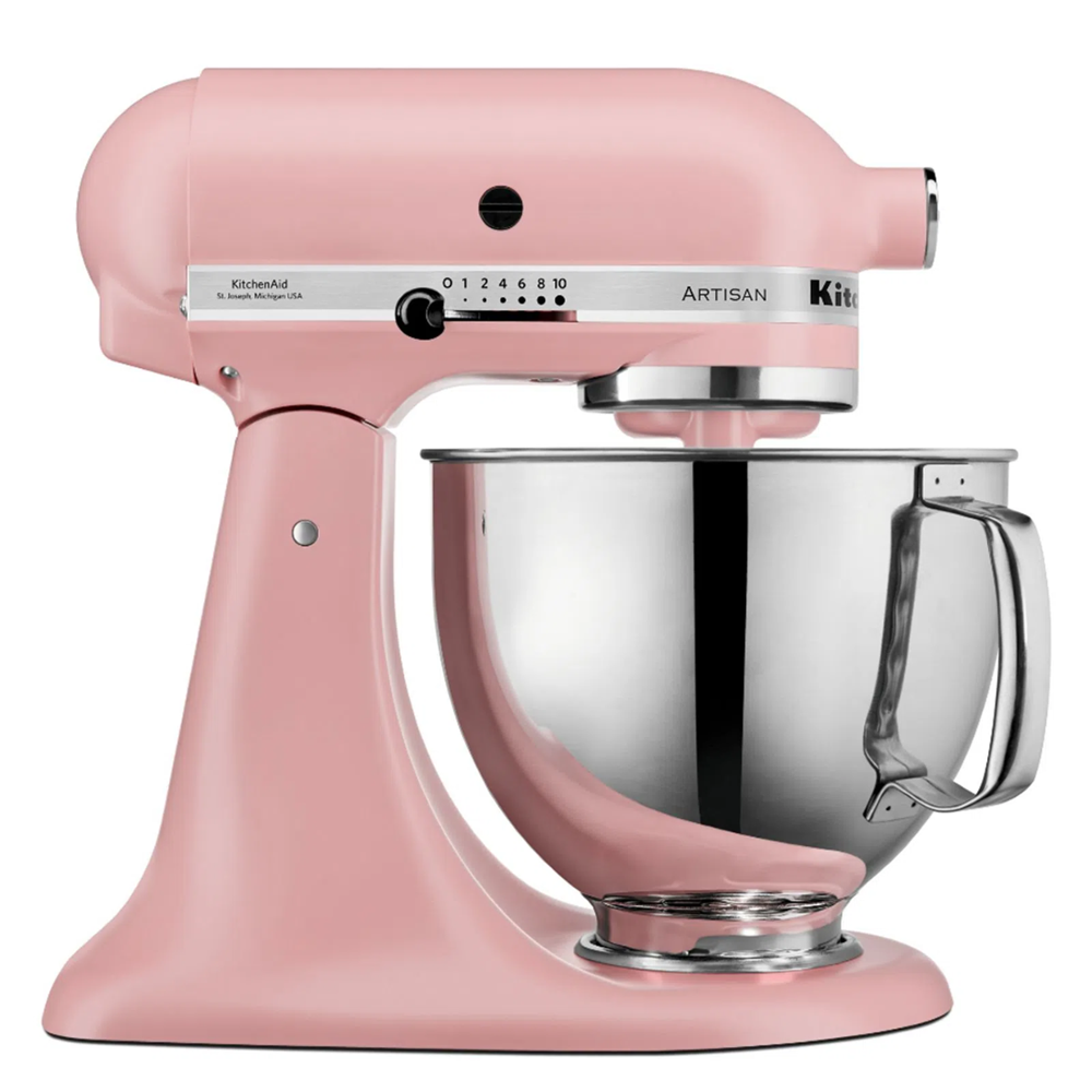 Batedeira Planetária Stand Mixer Artisan 110v Dried Rose KitchenAid