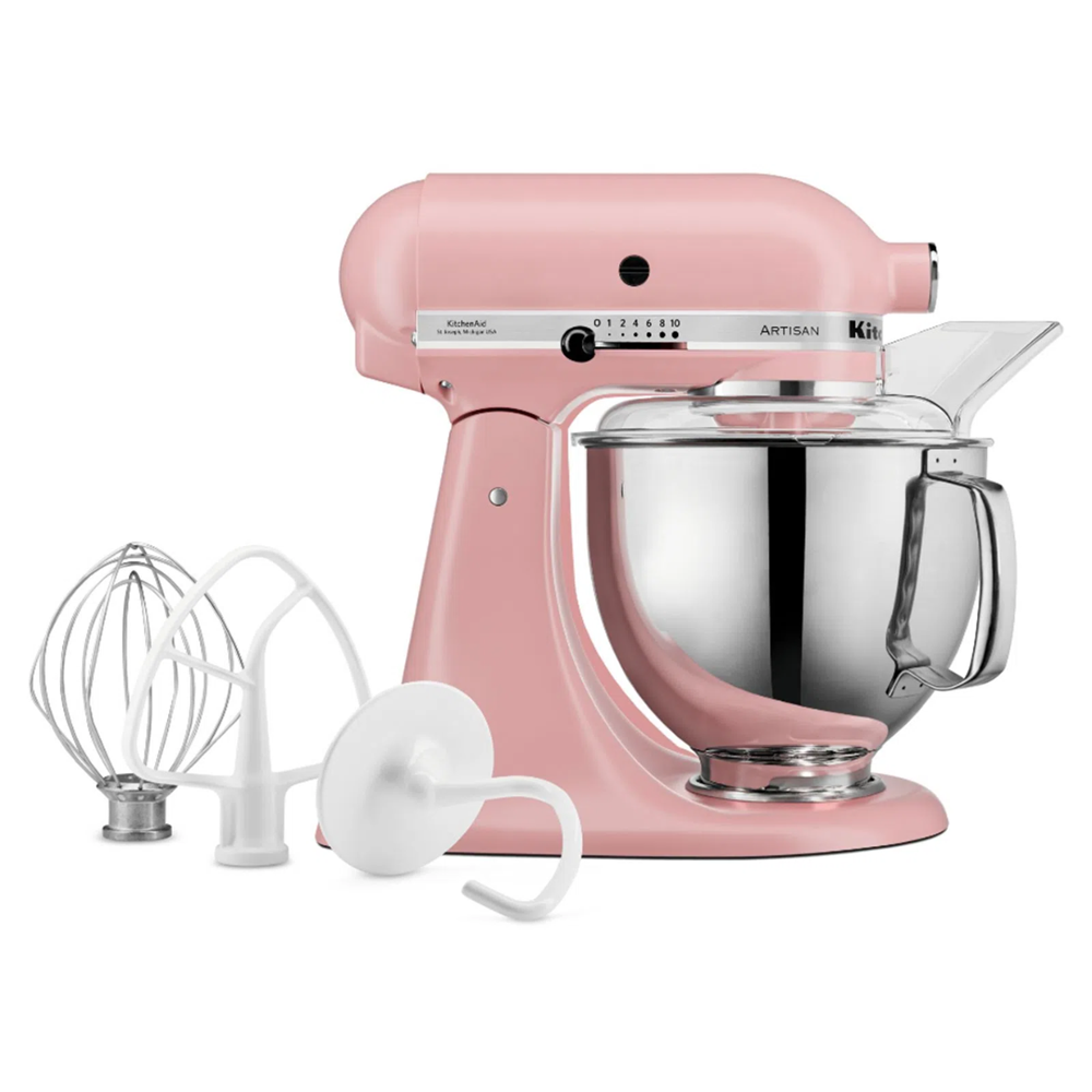 Batedeira Stand Mixer Artisan 110v Dried Rose KitchenAid