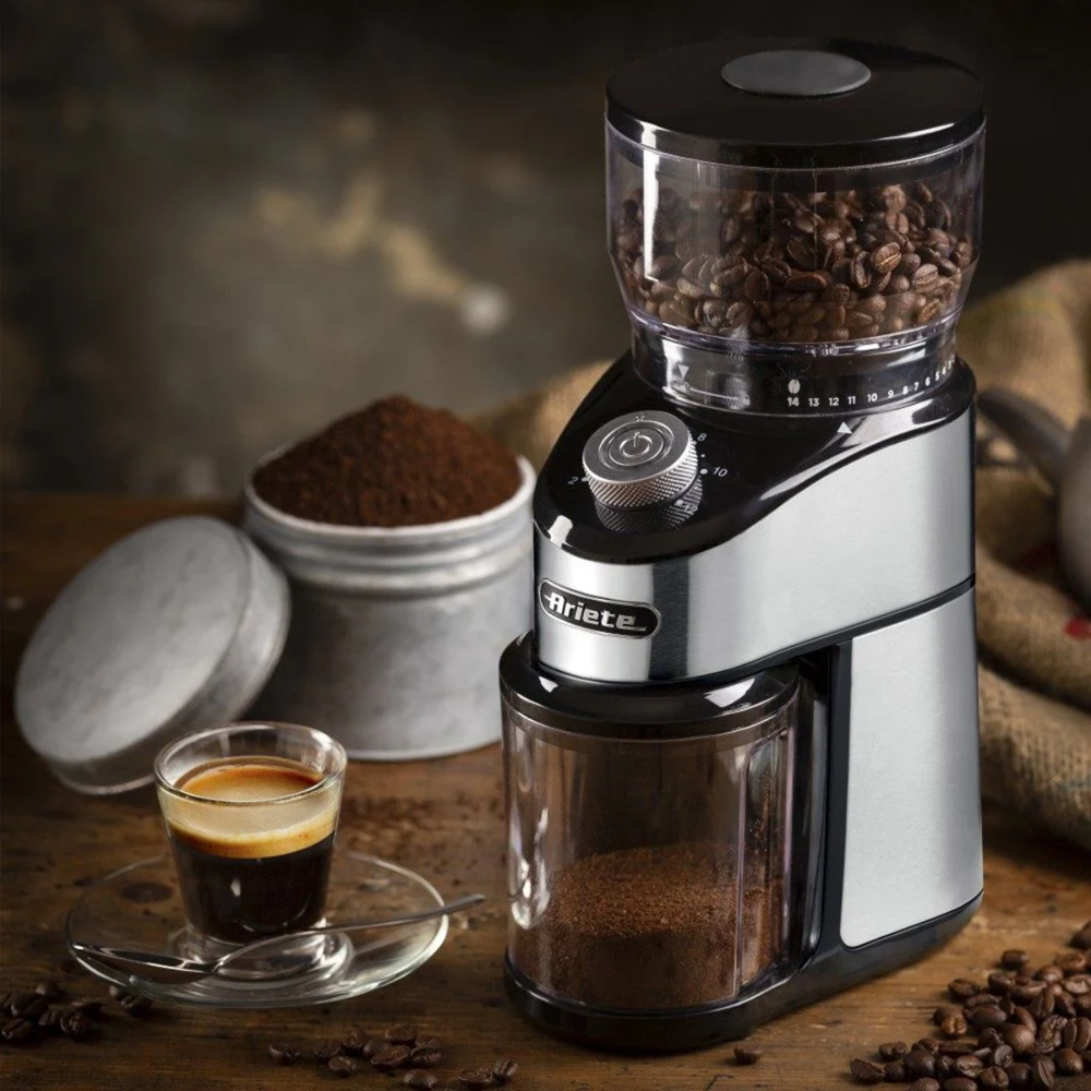 Moedor de Café Elétrico Cônico Aroma Coffee 110V Ariete