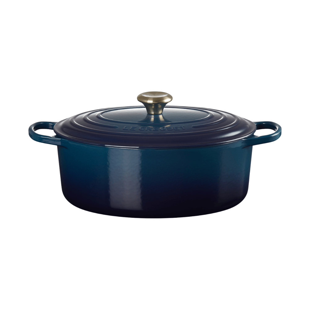 Panela Oval Signature 31 cm Agave Le Creuset