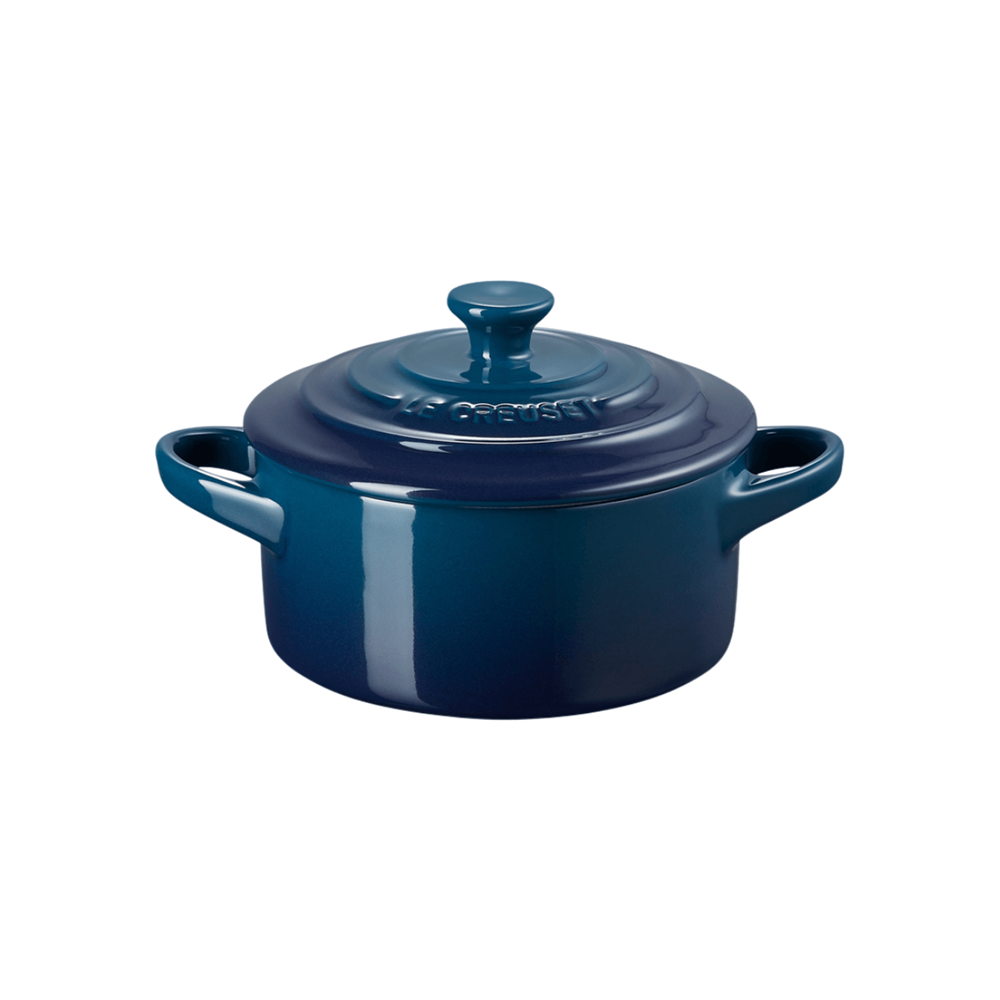 Mini Cocotte Le Creuset 0.2L - Cerámica Esmaltada (Color Chambray)
