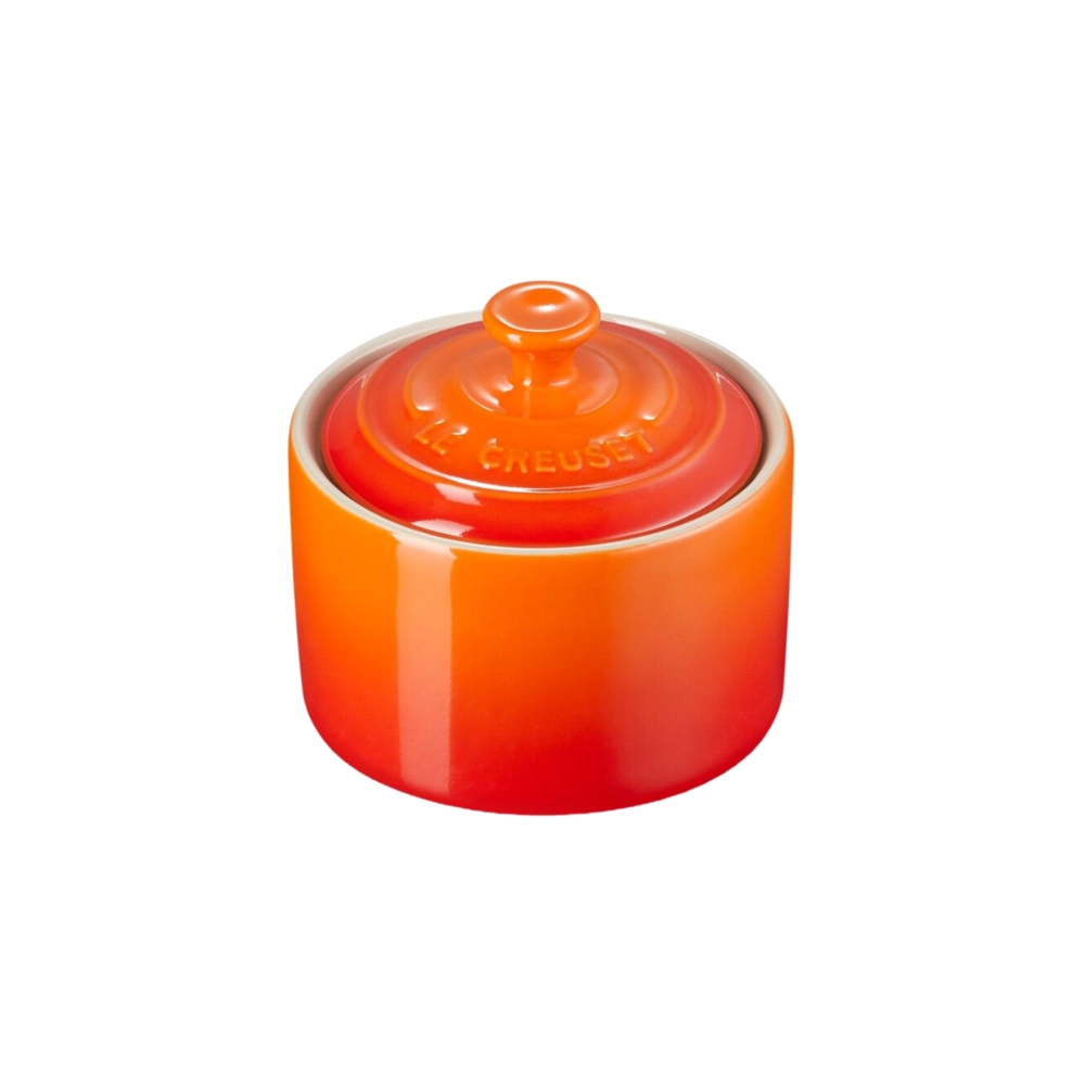 Açucareiro de Cerâmica Laranja Le Creuset