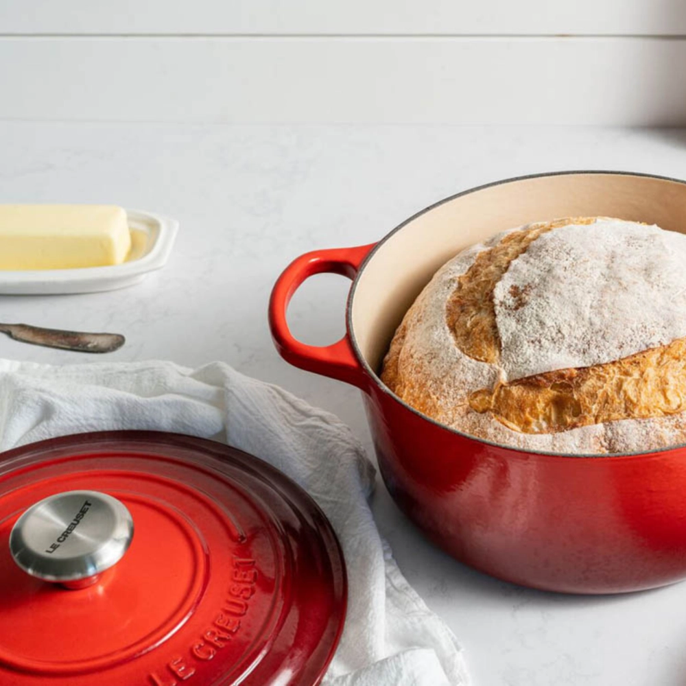 Panela Redonda Signature 22 cm Vermelho Le Creuset