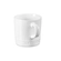 Jogo 12 Canecas de Chá de Cerâmica 350 ml Branco Le Creuset