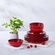 Aparelho de Jantar em Cerâmica 18 Peças Vermelho Le Creuset