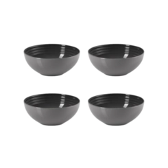 Jogo de 4 Bowls para Cereal de Cerâmica 16 cm Flint Le Creuset