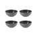 Jogo de 4 Bowls para Cereal de Cerâmica 16 cm Flint Le Creuset