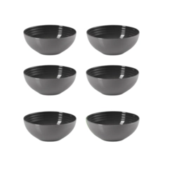 Jogo de 6 Bowls para Cereal de Cerâmica 16 cm Flint Le Creuset