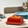 Manteigueira de Cerâmica Laranja Le Creuset