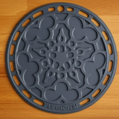 Suporte de Silicone Flint Le Creuset