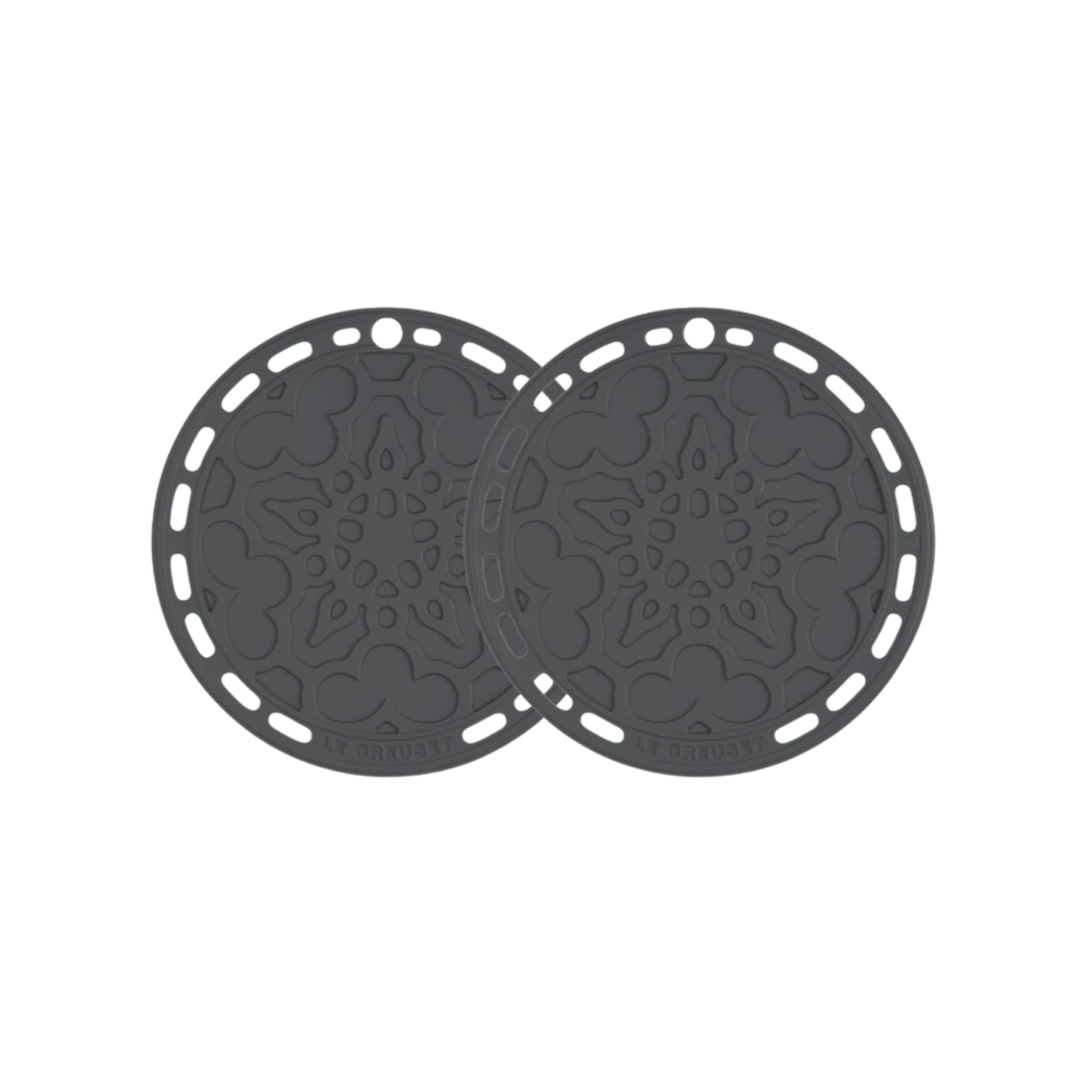 Kit de 2 Suportes de Silicone Flint Le Creuset