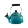 Kit Chaleira Tradicional e 2 Canecas 200 ml Azul Caribe Le Creuset