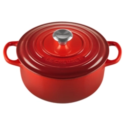 Panela Redonda Signature 34 cm Vermelho Le Creuset