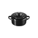 Jogo 4 Mini Cocotte de Cerâmica 10 cm Preto Le Creuset
