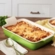 Travessa Retangular de Cerâmica Heritage 19 cm Bamboo Le Creuset