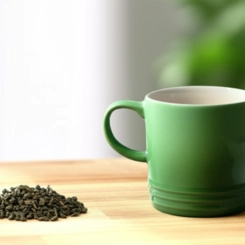 Caneca de Chá de Cerâmica 350 ml Bamboo Le Creuset