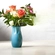 Vaso Flower em Cerâmica 16 cm Azul Caribe Le Creuset