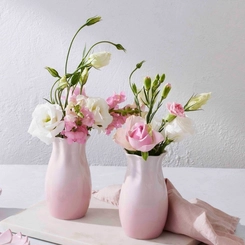 Vaso Flower em Cerâmica 16 cm Shell Pink Le Creuset