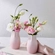 Vaso Flower em Cerâmica 16 cm Shell Pink Le Creuset