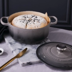 Panela Redonda Signature 16 cm Flint Le Creuset