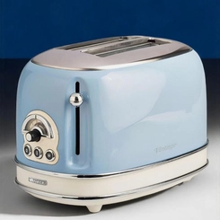 Torradeira Elétrica 750W 220V Vintage Azul Celeste Ariete