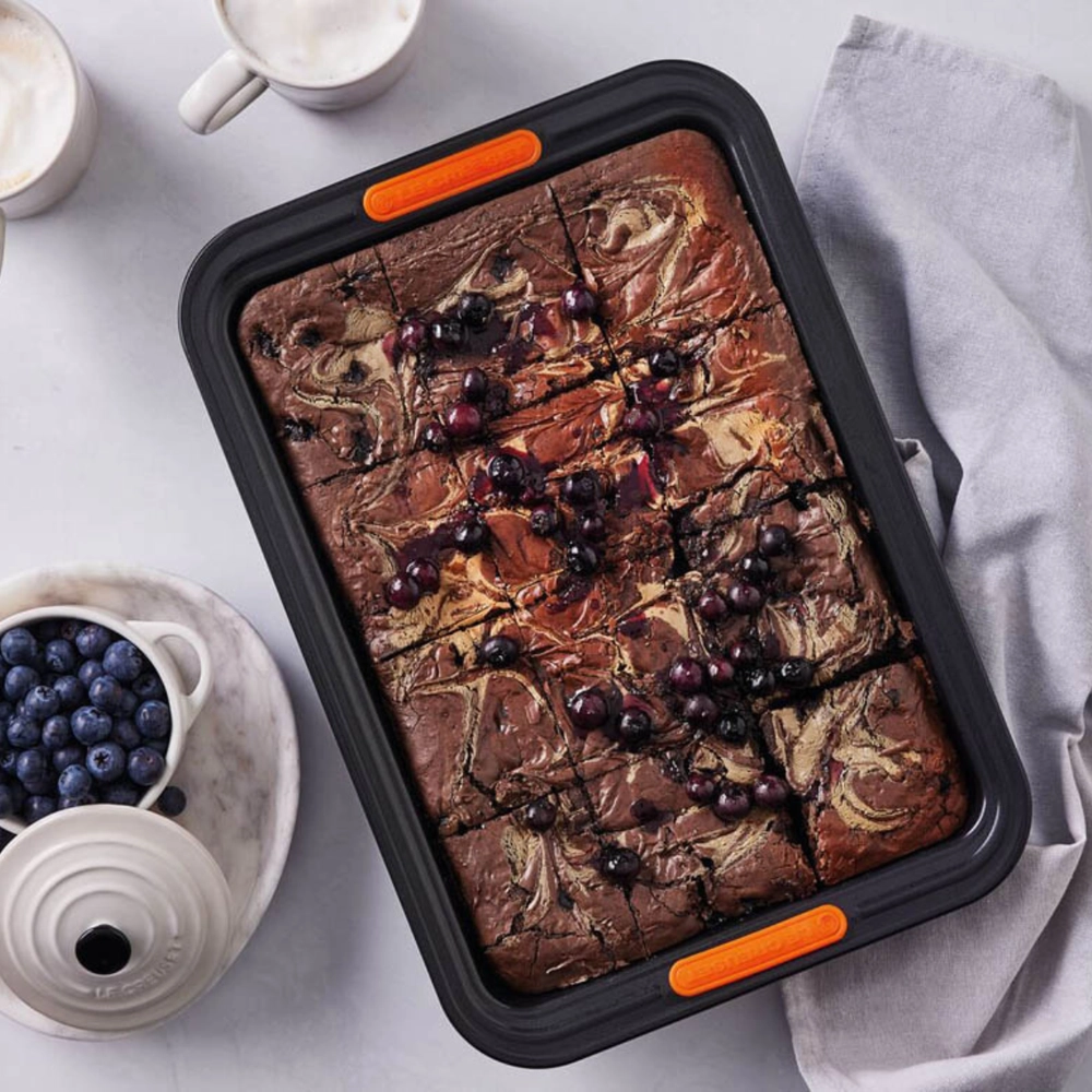 Forma Retangular Antiaderente 28 cm Preto Le Creuset
