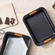 Set 2 Formas Retangular 28 cm e 33 cm Antiaderente Preto Le Creuset