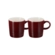Jogo 2 Canecas Espresso de Cerâmica 100 ml Rhône Le Creuset