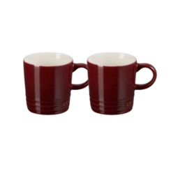 Jogo 2 Canecas Cappuccino de Cerâmica 200 ml Rhône Le Creuset