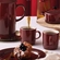 Jogo 6 Canecas Cappuccino de Cerâmica 200 ml Rhône Le Creuset