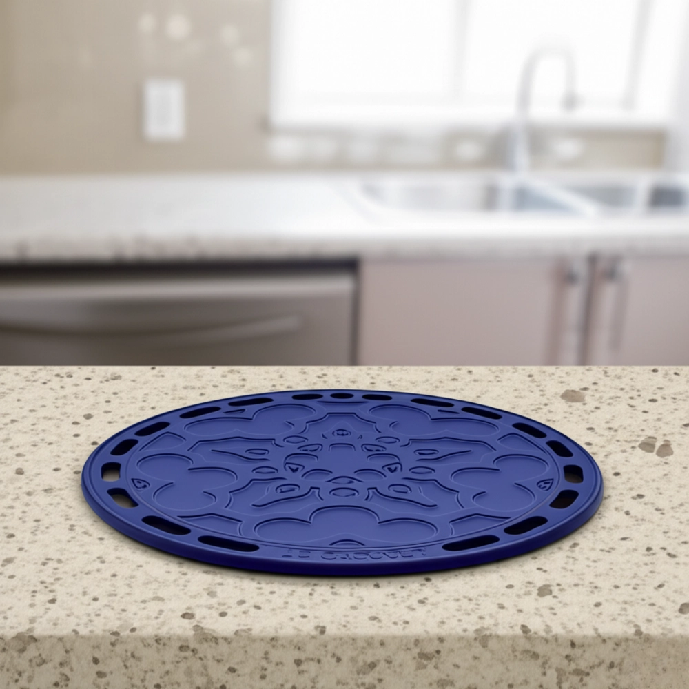 Suporte de Silicone Azure Blue Le Creuset