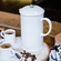Cafeteira Prensa Francesa 1 Litro de Cerâmica Branco Le Creuset