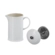 Cafeteira Prensa Francesa 1 Litro de Cerâmica Branco Le Creuset