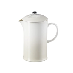 Cafeteira Prensa Francesa 1 Litro de Cerâmica Meringue Le Creuset