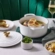 Panela Redonda Signature 16 cm Branco Pegador Dourado Le Creuset