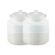 Kit de 2 Potes para Biscoito 2,4 Litros de Cerâmica Meringue Le Creuset