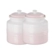 Kit de 2 Potes para Biscoito 2,4 Litros de Cerâmica Shell Pink Le Creuset