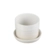 Kit 2 Vasos para Ervas com Bandeja 14 cm de Cerâmica Meringue Le Creuset