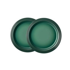 Jogo de 2 Pratos Rasos Cerâmica 27 cm Artichaut Le Creuset