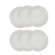 Jogo de 12 Pratos Rasos de Cerâmica 27 cm Meringue Le Creuset